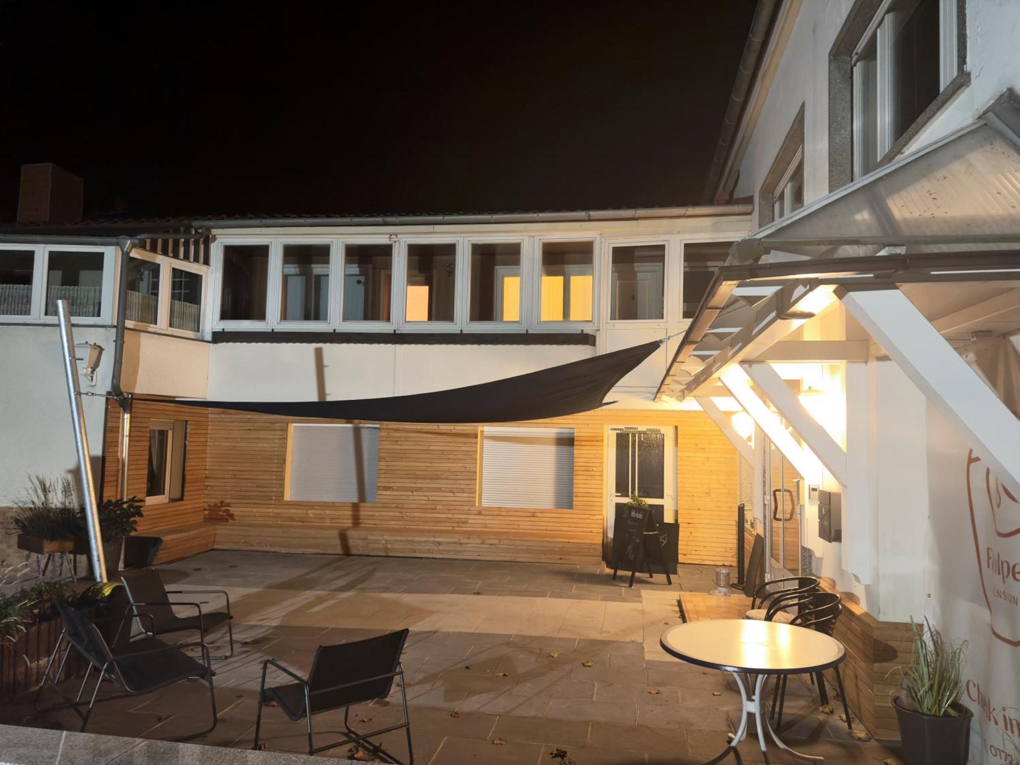 Pension Faulpelz - Doppelzimmer Flora Niederorschel Εξωτερικό φωτογραφία